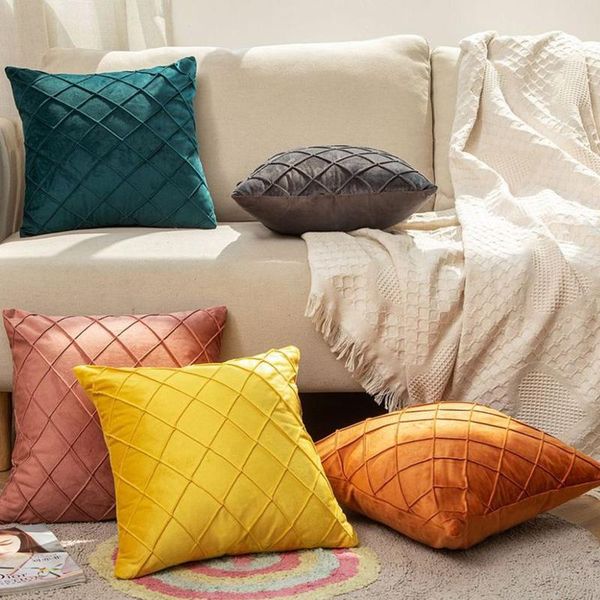cushion/decorative pillow cushion cover velvet for living room bedroom decorative case nordic home decor funda cojines 45x45cm
cushion/decorative pillow cushion cover velvet for living room bedroom decorative case nordic home decor funda cojines 45x45cm