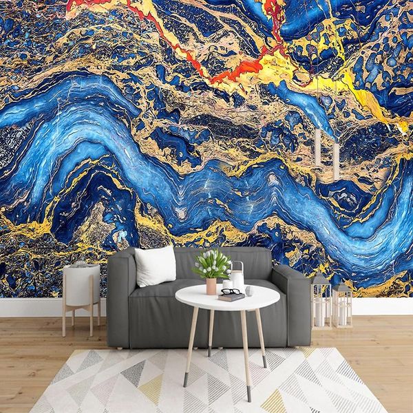 wallpapers custom 3d po wallpaper modern blue marble pattern background wall living room golden abstract mural papel de parede
wallpapers custom 3d po wallpaper modern blue marble pattern background wall living room golden abstract mural papel de parede