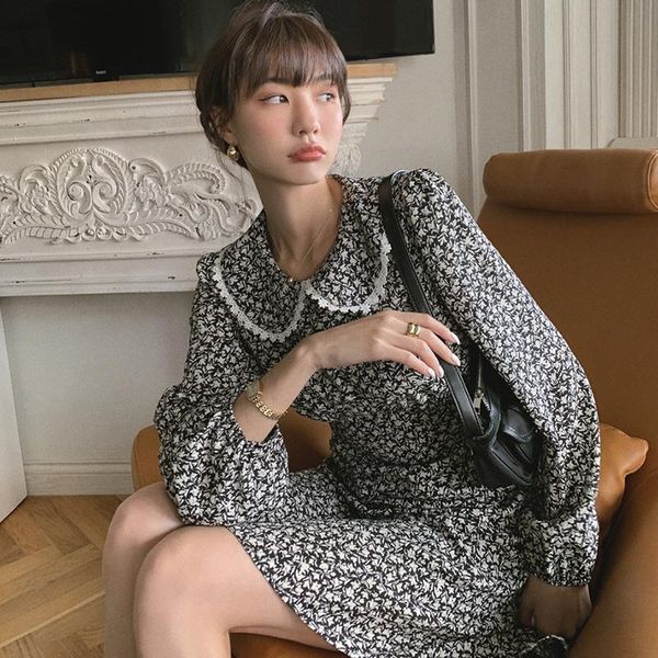 spring summer 2021 dress a-line long sleeve streetwear beach black floral party dresses women evening chiffon vintage clothes casual, Black;gray
spring summer 2021 dress a-line long sleeve streetwear beach black floral party dresses women evening chiffon vintage clothes casual, Black;gray