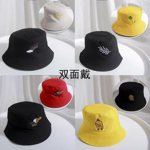 double sided basin hat casual versatile men's and women's korean ulzzang couple's yellow duck net red fisherman's fashio, Blue;gray
double sided basin hat casual versatile men's and women's korean ulzzang couple's yellow duck net red fisherman's fashio, Blue;gray