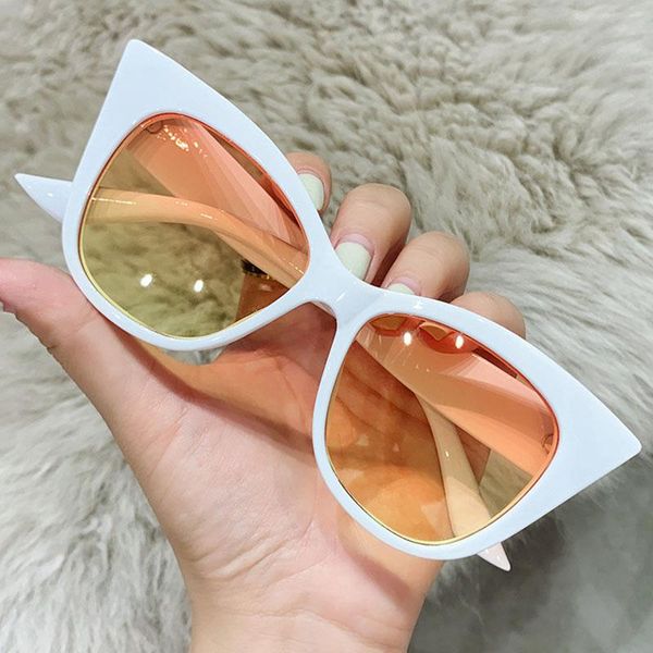 sunglasses fashion women cat eye designer vintage sun glasses uv400 shades eyewear, White;black
sunglasses fashion women cat eye designer vintage sun glasses uv400 shades eyewear, White;black