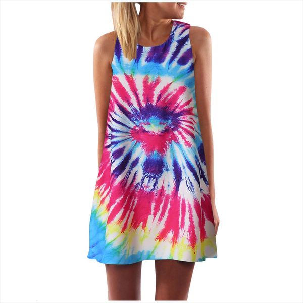 tie dye print harajuku womens dress summer plus size sundress sleeveless beach pullover mini robe longue femme, Black;gray
tie dye print harajuku womens dress summer plus size sundress sleeveless beach pullover mini robe longue femme, Black;gray