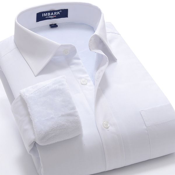 shan bao men's warm of business clothes classic long-sleeved solid -10xl shirt, White;black
shan bao men's warm of business clothes classic long-sleeved solid -10xl shirt, White;black