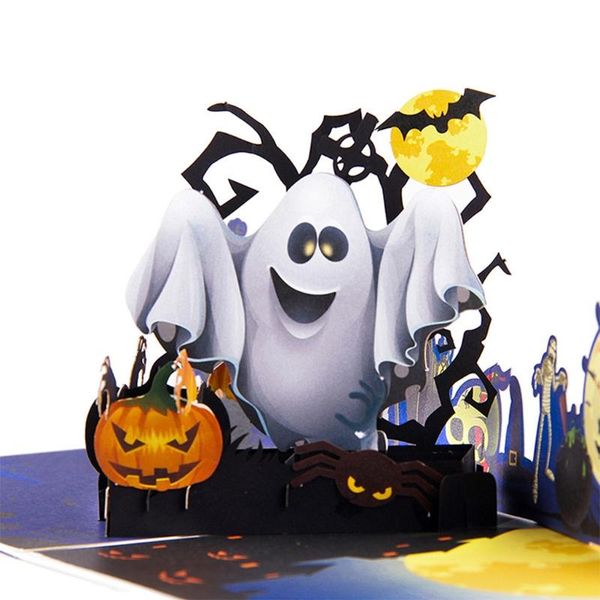 greeting cards halloween card 3d -up witch ghost pumpkin party postcard with envelope invitation
greeting cards halloween card 3d -up witch ghost pumpkin party postcard with envelope invitation