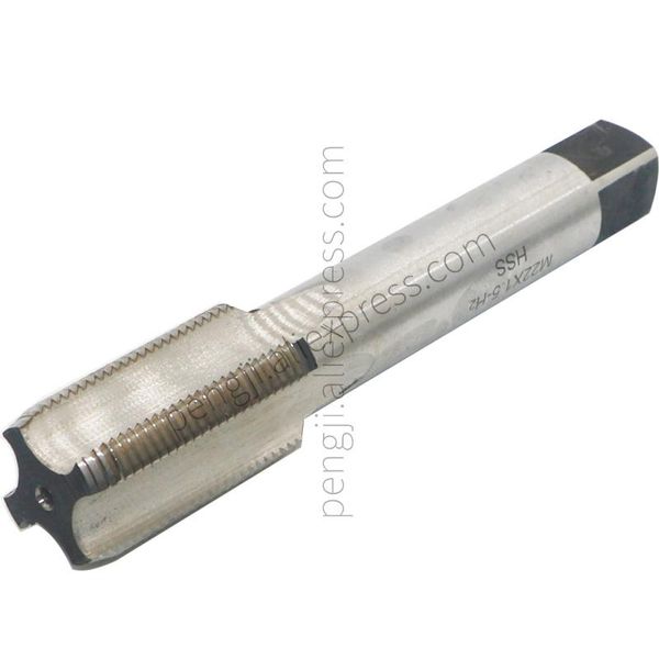 machine tap m22 x 1.5 mm pitch thread 4 flutes, high speed steel forming pointed tap, hss metric screw plug tap. hand tools
machine tap m22 x 1.5 mm pitch thread 4 flutes, high speed steel forming pointed tap, hss metric screw plug tap. hand tools