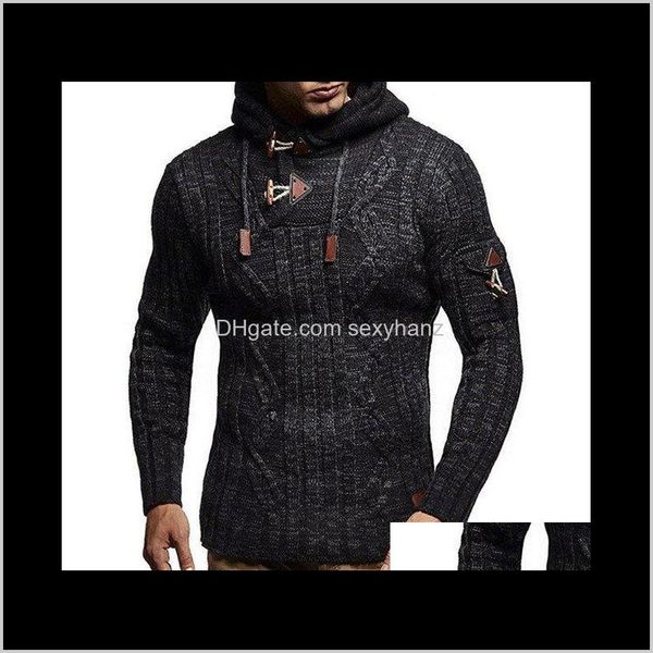 sweaters clothing apparel drop delivery 2021 men autumn winter eu size mens fashion rope hoodie casual slim knit sweater pdj9# c14rd, White;black
sweaters clothing apparel drop delivery 2021 men autumn winter eu size mens fashion rope hoodie casual slim knit sweater pdj9# c14rd, White;black