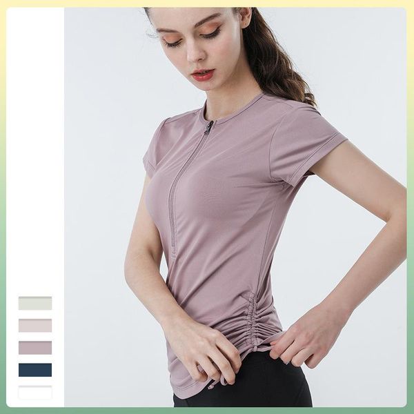 fitness tank gym drawstring short sleeve t-shirt women sportswear breathable crop shirts sport yoga outfit
fitness tank gym drawstring short sleeve t-shirt women sportswear breathable crop shirts sport yoga outfit