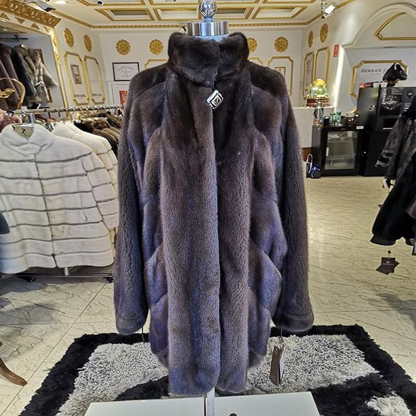 women's fur & faux real mink coat hooded genuine high grade winter short import coats women jyb150c3, Black
women's fur & faux real mink coat hooded genuine high grade winter short import coats women jyb150c3, Black