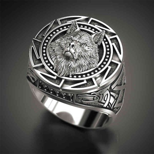 designer rings norse mythology viking trendy vintage werewolf totem for men s925 silver plated fashion jewelry punk rock party ring, Golden;silver
designer rings norse mythology viking trendy vintage werewolf totem for men s925 silver plated fashion jewelry punk rock party ring, Golden;silver