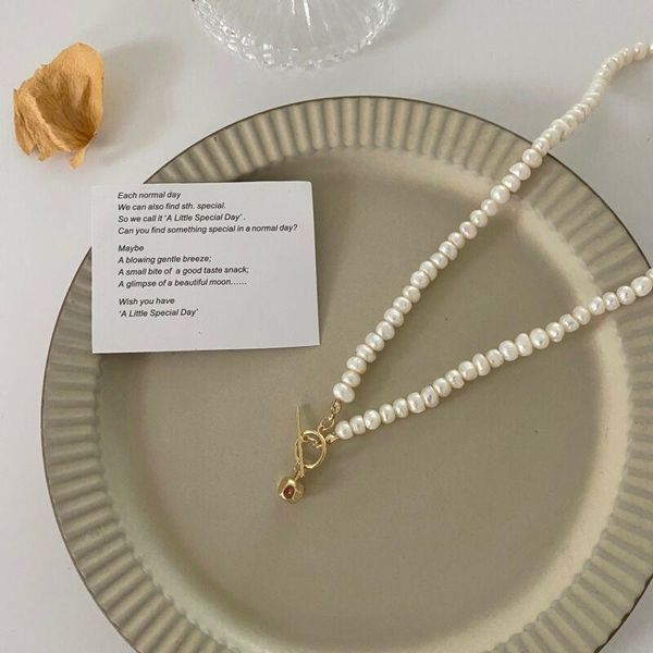 pendant necklaces korean version design simple sense retro temperament millet freshwater pearl necklace female hand string wholesale, Silver
pendant necklaces korean version design simple sense retro temperament millet freshwater pearl necklace female hand string wholesale, Silver