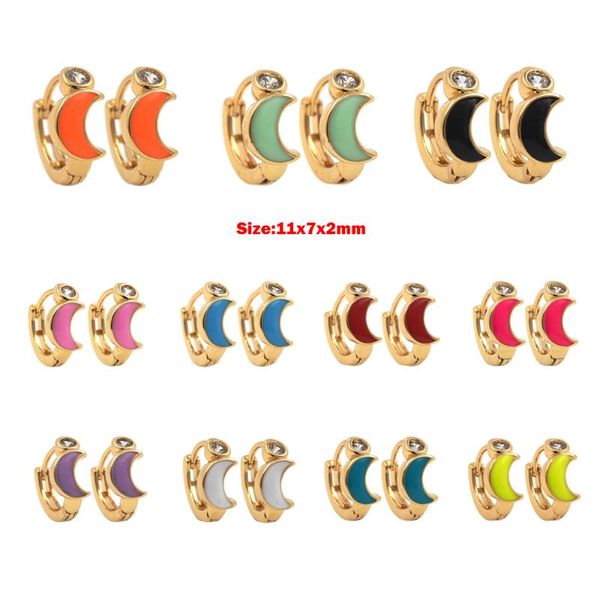 dangle & chandelier gold filled women's ear buckle hoop earrings enamel moon candy color fashion jewelry, Silver
dangle & chandelier gold filled women's ear buckle hoop earrings enamel moon candy color fashion jewelry, Silver