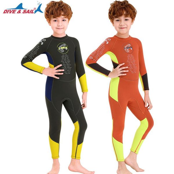 2.5mm jellyfish neoprene wetsuit children swimsuit girls long sleeve surfing one-piece suits
2.5mm jellyfish neoprene wetsuit children swimsuit girls long sleeve surfing one-piece suits