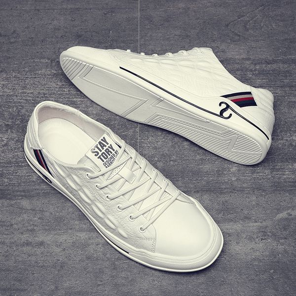 spring and autumn new mens shoes low-white shoes mens trendy all-match crocodile pattern casual shoes white skate mens breathable, Black
spring and autumn new mens shoes low-white shoes mens trendy all-match crocodile pattern casual shoes white skate mens breathable, Black