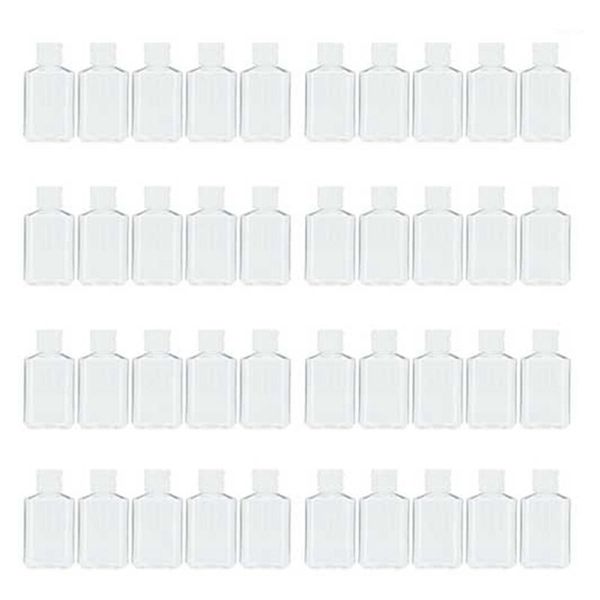 storage bottles & jars 40 pcs 2 oz 60 ml clear refillable flip pet plastic travel bottle container
storage bottles & jars 40 pcs 2 oz 60 ml clear refillable flip pet plastic travel bottle container