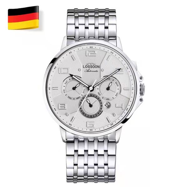 men's l watch imported from germany gentleman business waterproof mechanical watch.give gift to city, Slivery;brown
men's l watch imported from germany gentleman business waterproof mechanical watch.give gift to city, Slivery;brown