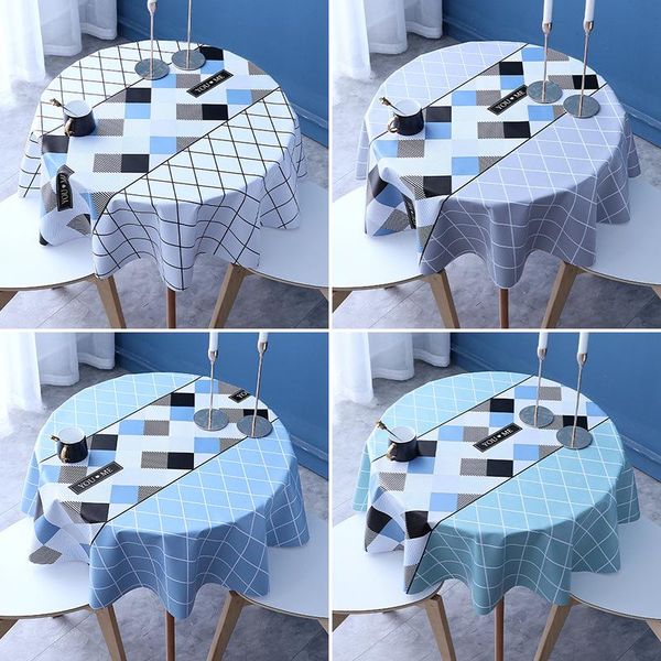 table cloth small round tablecloth pvc material waterproof nordic home decor tea cover toalhas de mesa t433
table cloth small round tablecloth pvc material waterproof nordic home decor tea cover toalhas de mesa t433