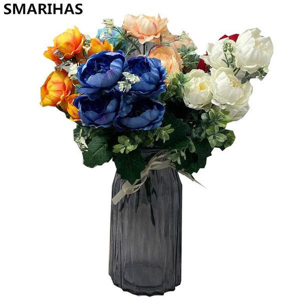 european peony bud artificial silk flower bouquet diy bridal wedding christmas party home decoration crown decorative flowers & wreaths
european peony bud artificial silk flower bouquet diy bridal wedding christmas party home decoration crown decorative flowers & wreaths