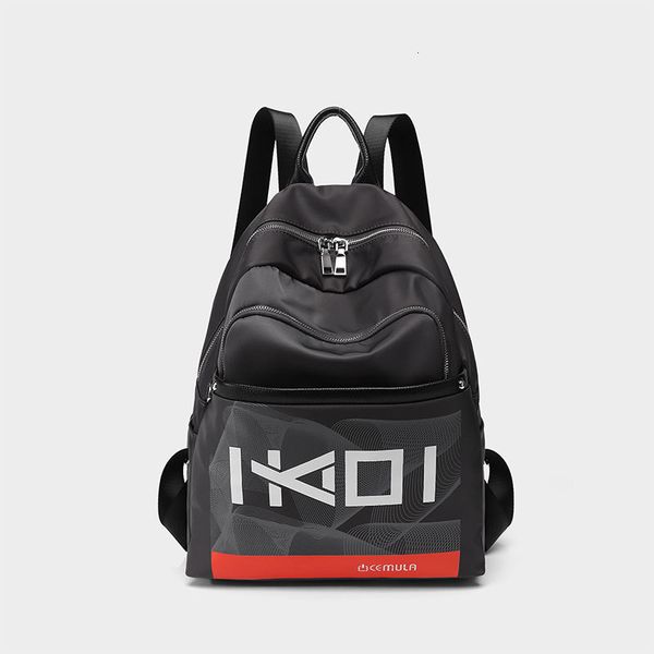 handbag large capacity backpack neutral 2021 korean single shoulder commuting morning campus leisure schoolbag, Black;red
handbag large capacity backpack neutral 2021 korean single shoulder commuting morning campus leisure schoolbag, Black;red