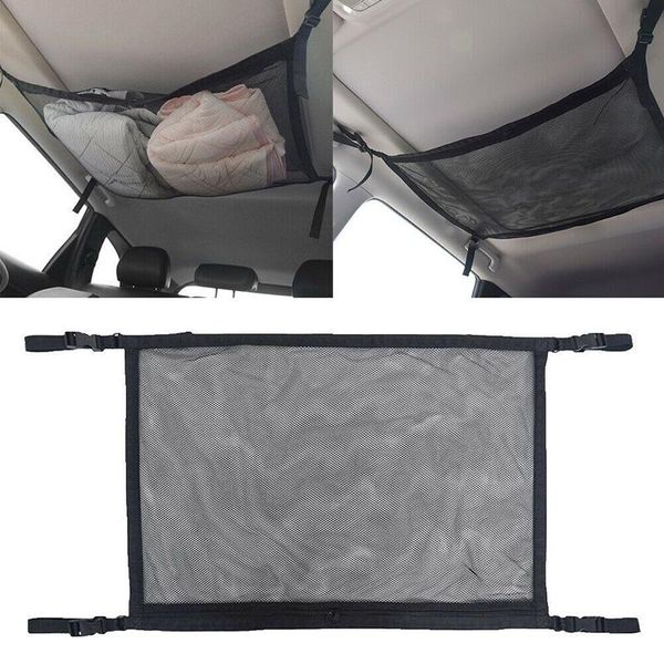 car organizer ceiling cargo net pocket front and back zipper small roof long trip storage bag tent putting quilt f-
car organizer ceiling cargo net pocket front and back zipper small roof long trip storage bag tent putting quilt f-