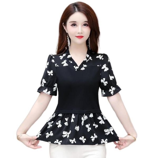 women's blouses & shirts arrival summer 2021 korean style clothing fashion casual flared sleeves peplum elegant l-5xl printing floral l, White
women's blouses & shirts arrival summer 2021 korean style clothing fashion casual flared sleeves peplum elegant l-5xl printing floral l, White