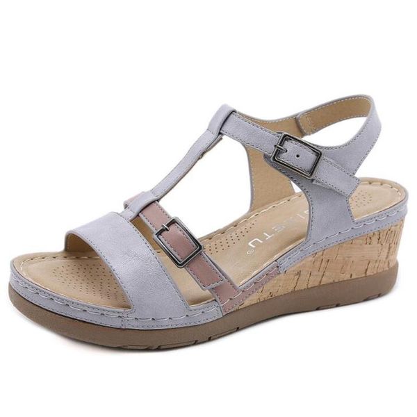 sandals summer women's ladies color matching wedges shoes fashion embroidery platform buckle casual female beach q259, Black
sandals summer women's ladies color matching wedges shoes fashion embroidery platform buckle casual female beach q259, Black