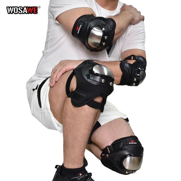 motorcycle kneepads stainless steel elbow knee protector protective guards motocross roller skating gear armor
motorcycle kneepads stainless steel elbow knee protector protective guards motocross roller skating gear armor
