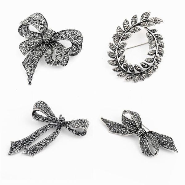 pins, brooches gun black big bowknot for women luxury jewelry men olive branch pin brooch rhinestone metal girl clothes accessory, Gray
pins, brooches gun black big bowknot for women luxury jewelry men olive branch pin brooch rhinestone metal girl clothes accessory, Gray
