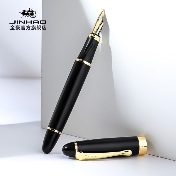 fountain pens jinhao x450 classic pen luxury frosted black and golden 0.5mm nib signature business school calligraphy
fountain pens jinhao x450 classic pen luxury frosted black and golden 0.5mm nib signature business school calligraphy