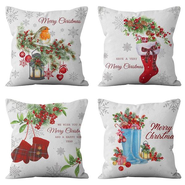 cushion/decorative pillow christmas cushion cover 18x18 inch red gift merry printed farmhouse decorative linen pillowcase home decoration
cushion/decorative pillow christmas cushion cover 18x18 inch red gift merry printed farmhouse decorative linen pillowcase home decoration