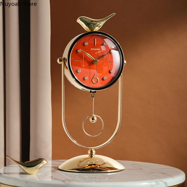 desk & table clocks creative clock home living room simple modern light luxury decoration pendulum fashion ornaments
desk & table clocks creative clock home living room simple modern light luxury decoration pendulum fashion ornaments