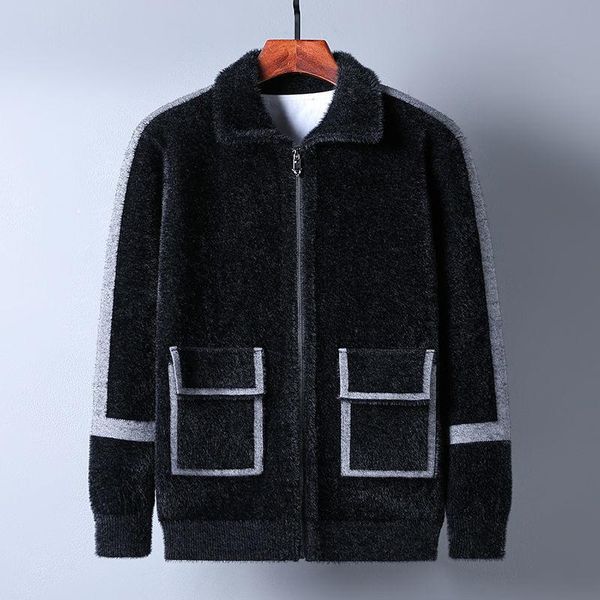men's wool & blends autumn 2021 winter mens woolen coat thicken jacket coats male casual warm trench overcoats b555, Black
men's wool & blends autumn 2021 winter mens woolen coat thicken jacket coats male casual warm trench overcoats b555, Black