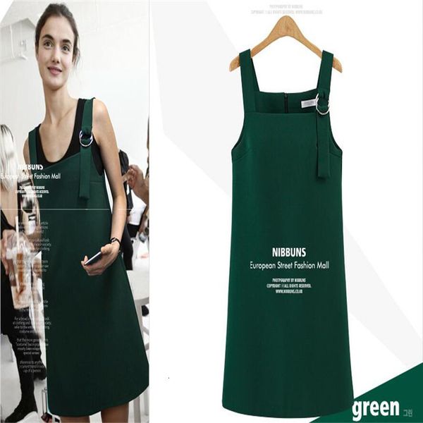 dresses spring and summer new korean simple loose strap sleeveless vest skirt mid length slim dress, Black;gray
dresses spring and summer new korean simple loose strap sleeveless vest skirt mid length slim dress, Black;gray