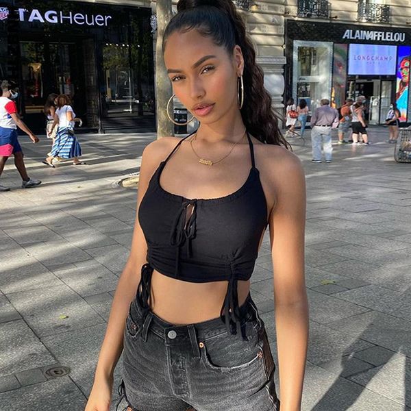 summer women ruffles tank ladies sleeveless strapless ruched slim crop camisole female clothing tanks women's & camis, White
summer women ruffles tank ladies sleeveless strapless ruched slim crop camisole female clothing tanks women's & camis, White