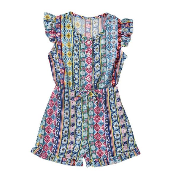 kids girl overalls sleeveless girls romper boho pattern jumpsuit sunsuit bodysuit summer clothes outfits with belt jumpsuits, Blue
kids girl overalls sleeveless girls romper boho pattern jumpsuit sunsuit bodysuit summer clothes outfits with belt jumpsuits, Blue