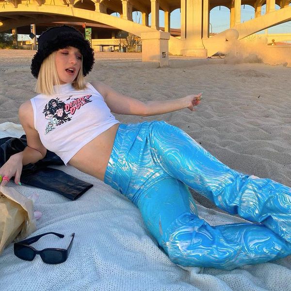 women's pants & capris sequined y2k flared stretch high-waist drape straight-leg harajuku painted long blue green, Black;white
women's pants & capris sequined y2k flared stretch high-waist drape straight-leg harajuku painted long blue green, Black;white