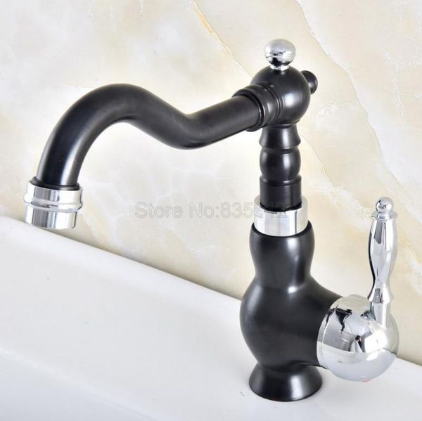 black & chrome brass single hole handle swivel spout kitchen sink bathroom vessel basin faucet mixer tap tnf489 faucets
black & chrome brass single hole handle swivel spout kitchen sink bathroom vessel basin faucet mixer tap tnf489 faucets