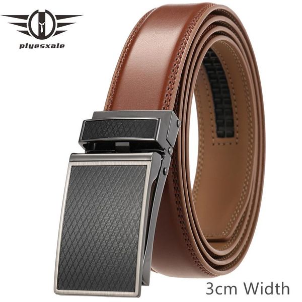 belts 3cm width mens genuine leather belt black dark brown automatic buckle waist strap business formal male b599, Black;brown
belts 3cm width mens genuine leather belt black dark brown automatic buckle waist strap business formal male b599, Black;brown