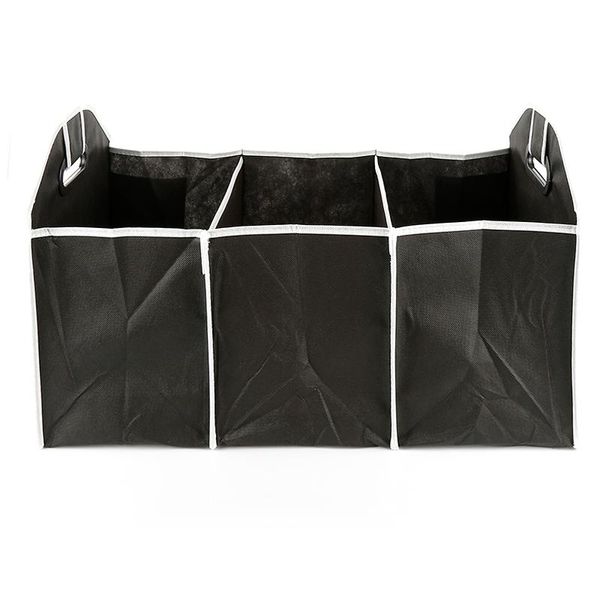 1pcs car collapsible storage organizer black folding pocket box bag with 3 compartments interior accessories
1pcs car collapsible storage organizer black folding pocket box bag with 3 compartments interior accessories