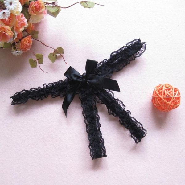 women's panties women lace thong t-pants temptation open alternative underwear bow low waist, Black;pink
women's panties women lace thong t-pants temptation open alternative underwear bow low waist, Black;pink