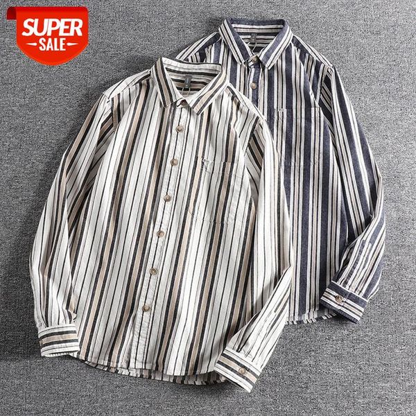 japanese retro striped trend casual shirt men's spring and autumn long-sleeved #rp9t, White;black
japanese retro striped trend casual shirt men's spring and autumn long-sleeved #rp9t, White;black