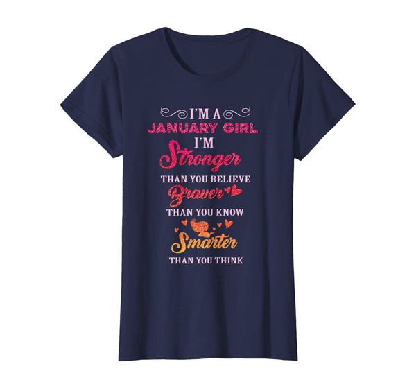 womens i'm a january girl capricorn af aquarius af zodiac gifts t-shirt, White;black
womens i'm a january girl capricorn af aquarius af zodiac gifts t-shirt, White;black