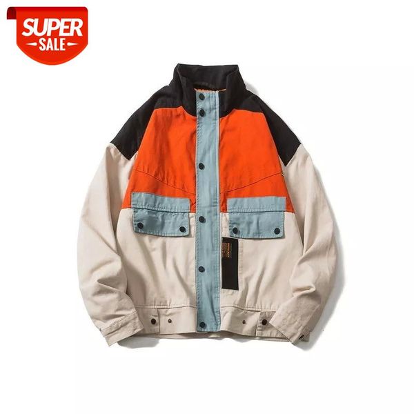 2020 men's bomber military jacket streetwear hip hop fashion outerwear zipper placket coats long seelves clothes windbreaker #qv6x, White;black
2020 men's bomber military jacket streetwear hip hop fashion outerwear zipper placket coats long seelves clothes windbreaker #qv6x, White;black