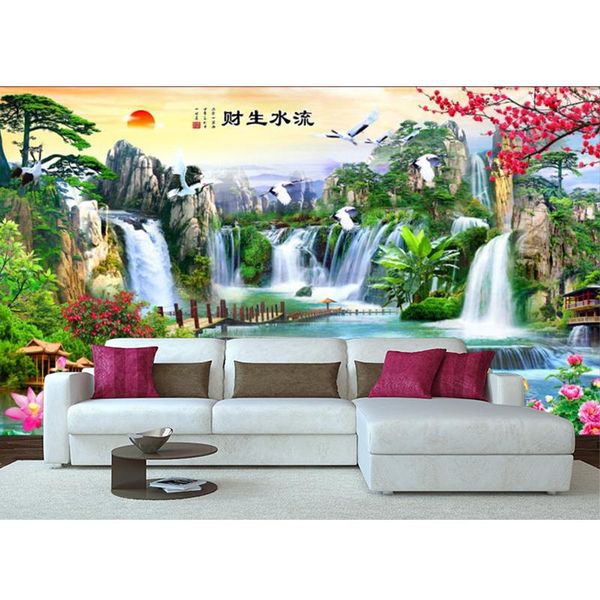 wallpapers landscape wallpaper waterfall lotus chinese style painting wall mural home decor
wallpapers landscape wallpaper waterfall lotus chinese style painting wall mural home decor