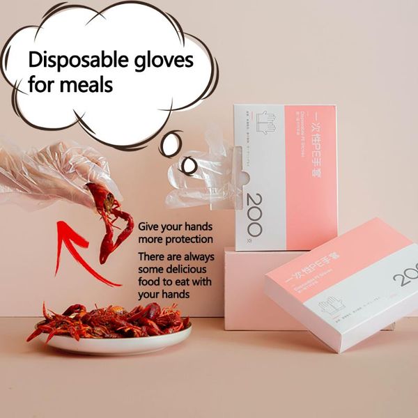 disposable gloves household clean food plastic kitchen accessories or restaurant bbq eco-friendly fruit vegetable dinning
disposable gloves household clean food plastic kitchen accessories or restaurant bbq eco-friendly fruit vegetable dinning
