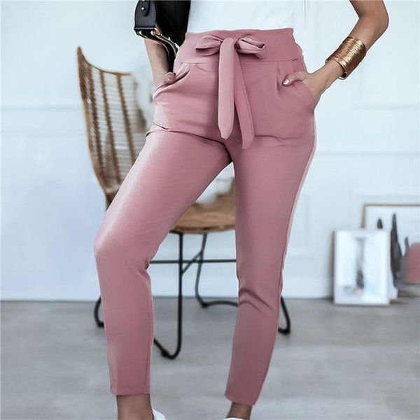 women's pants & capris women summer casual bandage waist solid soild color belt trousers, Black;white
women's pants & capris women summer casual bandage waist solid soild color belt trousers, Black;white