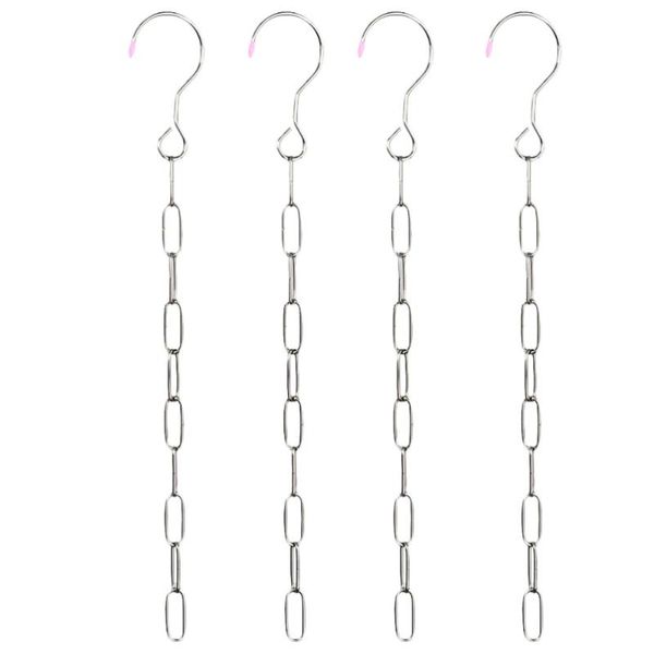 4pcs clothes hanging chain with hook drying rack wardrobe hangers stainless steel barrier market shop disp & racks
4pcs clothes hanging chain with hook drying rack wardrobe hangers stainless steel barrier market shop disp & racks