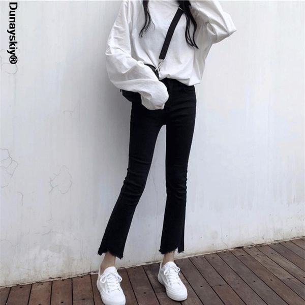 women's jeans women slim black trendy korean style high waist all-match ankle-length trousers streetwear womens elegant pockets female, Blue
women's jeans women slim black trendy korean style high waist all-match ankle-length trousers streetwear womens elegant pockets female, Blue