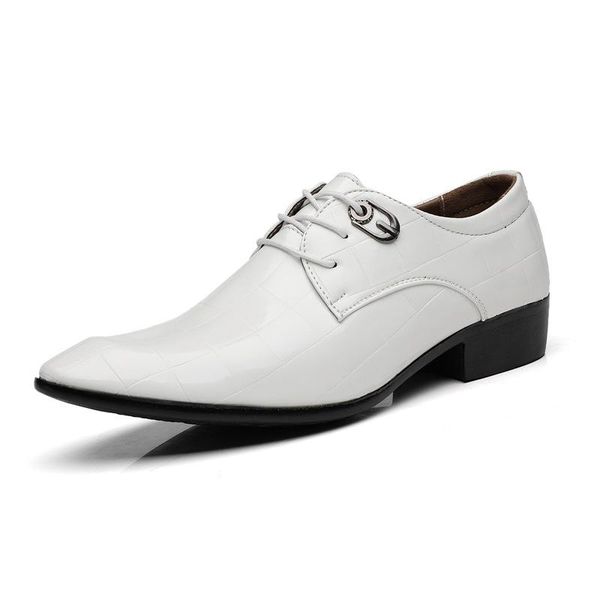 dress shoes 2021 white/black leather british style business elegant pointed toe comfortable breathable wedding
dress shoes 2021 white/black leather british style business elegant pointed toe comfortable breathable wedding
