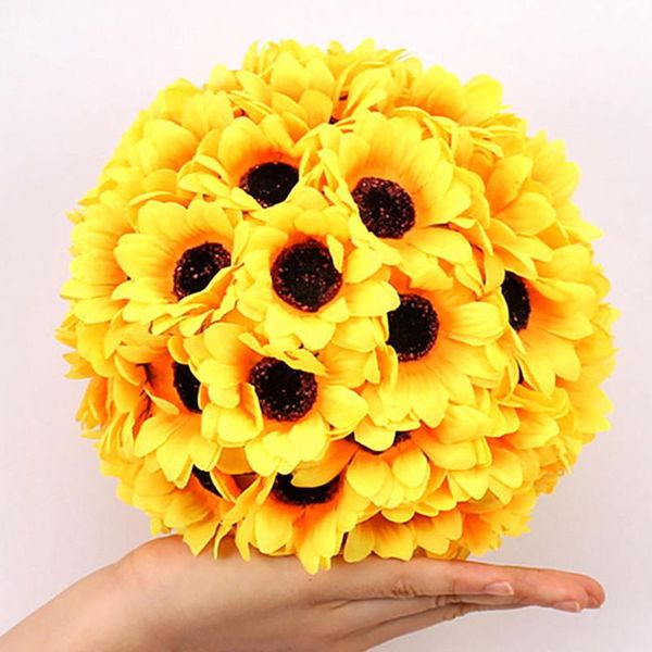 dia yellow sunflower kissing ball ceiling hanging artificial flower for children's day kindergarten room diy supplies decorative flower
dia yellow sunflower kissing ball ceiling hanging artificial flower for children's day kindergarten room diy supplies decorative flower