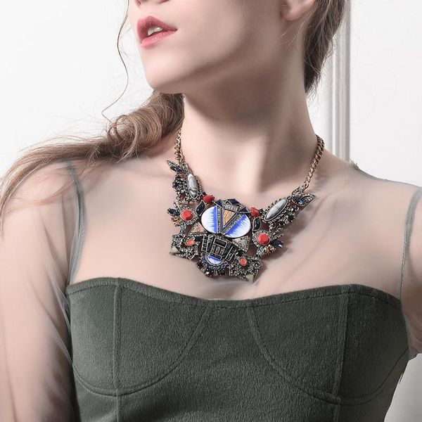 pendant necklaces blue enamel geometric big colorful resin natural stone necklace 2021 vintage ethnic fashion thick jewelry, Silver
pendant necklaces blue enamel geometric big colorful resin natural stone necklace 2021 vintage ethnic fashion thick jewelry, Silver